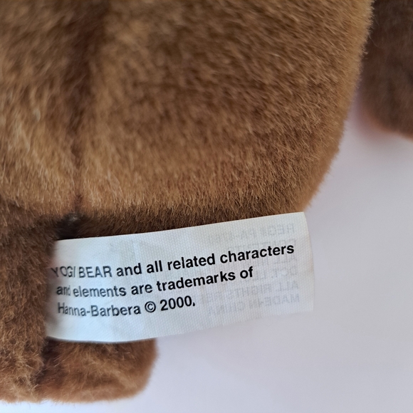 Hanna Barbera Yogi Bear 10" Stuff Animal - Picture 6 of 7